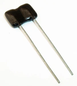 500pF, 500 Volt, Dipped Silver Mica Capacitor +/-5%, 150 DegC, - Picture 1 of 4