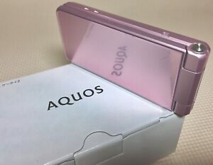 SHARP 602SH AQUOS mobile phone 2 SIM Unlocked pink New and unused