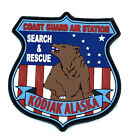 Coast Guard Air Station Search and Rescue, Kodiak, Alaska, PVC Patch, 4 inch