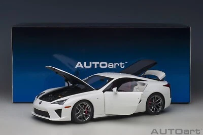LEXUS LFA WHITEST WHITE NEW RELEASE COMPOSITE BY AUTOart 1:18 78850 NEW IN BOX - Image 1 of 4