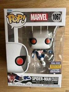 Marvel Spider-Man Bug-Eyes Armor 1067 Con Exclusivo Funko Pop EMBALAJE ORIGINAL Raro Nuevo - Imagen 1 de 6