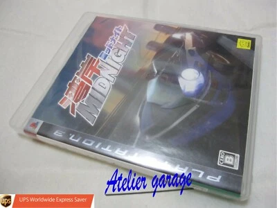 USED Sony PlayStation 3 PS3 Wangan Midnight Initial Version Japanese Genki - Image 1 of 4