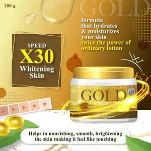 Gold Body Cream 24K Moisturising Collagen Face Cream Anti Dark Spot 200g. - Picture 1 of 10