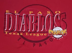 vintage El Paso Diablos t-shirt Starter Texas League Arizona Diamondbacks milb - Picture 1 of 7