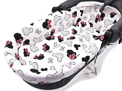 Baby Pram Pushchair Buggy Soft Cotton Insert With Mattress For Gondola Carrycot • 27.99£