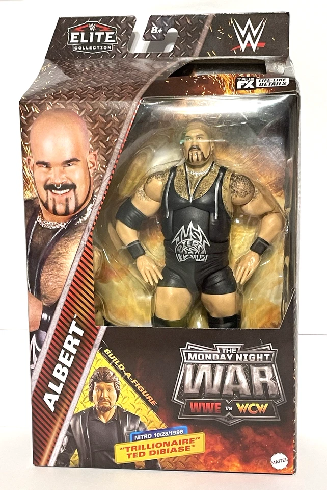 WWE Mattel Elite Collection Monday Night War Series 7 Albert BAF Ted Dibiase