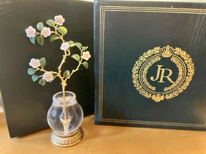 NEU IM KARTON AUTHENTISCHE JOAN RIVERS IMPERIALE BLUMEN JAPONICA IN GOLD VASE 3607 - Bild 1 von 5