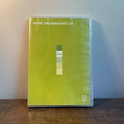 DREAMWEAVER CS4 for Windows Adobe Dream weaver web development html software - Image 1 of 4