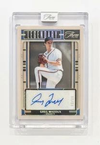 2025 Panini Three & Two Greg Maddux Legendary Auto /10 Braves HOF Autograph - Picture 1 of 1
