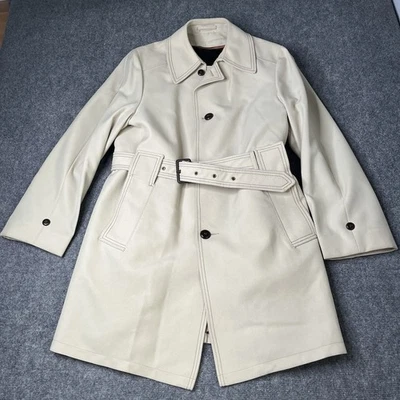 De Colección Anderson Pequeño Cinturón Forrado de Vellón Trench Coat Chaqueta Para Hombres 40 Abrigo Foto 1 de 4
