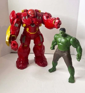 2015 Hasbro Marvel IRON MAN Hulk Buster 13" & sprechender Hulk Figuren-Set - Bild 1 von 6