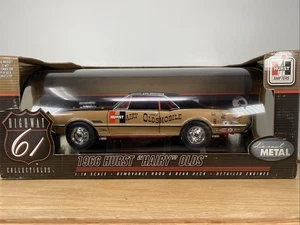 1/18 Highway 61 1966 Hurst Hairy Oldsmobile Dual Motor 50089 ! - Imagen 1 de 18