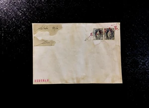 ~ ~ SVIZZERA - BUSTA ELVETIA VECCHIE PROVE / SAGGIO - LIBERTAS -1880 / 79 - Foto 1 di 2