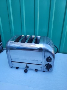 Dualit Stainless Steel Classic 4-Slice Toaster - Good Condition - Picture 1 of 10