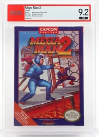 Mega Man 2 II Nintendo NES, 1989 PSA 9.2 CIB ottimo sub