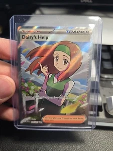 Pokemon Daisy's Help 195/165 Sv: Scarlet & Violet 151 Full Art Trainer Holo - Bild 1 von 2