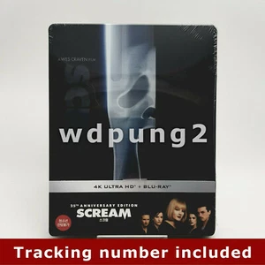 Scream (1996) 4K UHD + BLU-RAY Steelbook - Picture 1 of 6