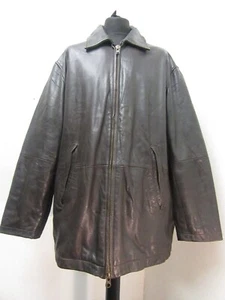 VINTAGE TIMBERLAND WEATHERGEAR LEDER FELDJACKE GR XL + BIG & TALL - Bild 1 von 23