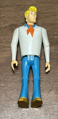 Action Figure Hanna Barbera Scooby Doo Fred Jones 5" Toy Jointed Limbs VTG - Image 1 of 4