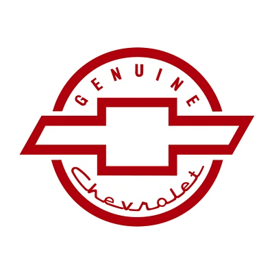 Calcomanía troquelada con logotipo circular genuino Chevy Chevrolet hecha en EE. UU. 6+año Foto 1 de 4