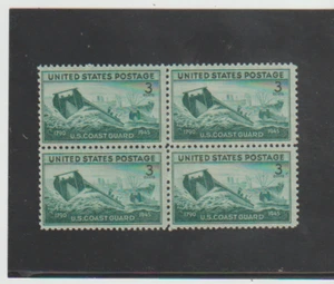 US Scott #936 U.S. COAST GUARD. MINT BLOCK. F-VF MNH 1945 - Picture 1 of 1