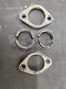 1996 Honda XR250L XR250 OEM Exhaust Header Pipe Joint Collar Flange - Picture 1 of 10
