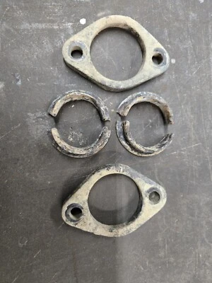 Honda XR250L XR250 1996 OEM cabezal de escape tubo junta collar brida Foto 1 de 4