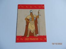 Pocahontas - 1995 Disney/Skybox Pop Up Cards - Card 7 of 12 - Chief Powhatan