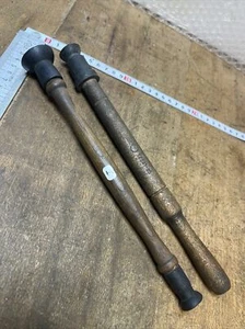 old tool, outil ancien Jeu de 2 rodoirs de soupapes à ventouses Réf N.1 - Picture 1 of 7