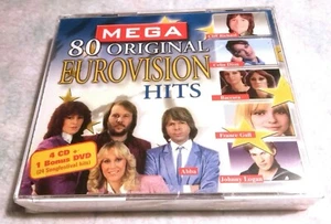 NEW - 80 ORIGINAL EUROPEAN EUROVISION DISCO HITS 80s Various Artists 4 CD 1 DVD - Bild 1 von 5