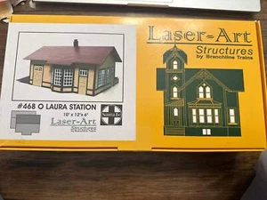 Laser-Art O Scale 468L Laura Station - Picture 1 of 1