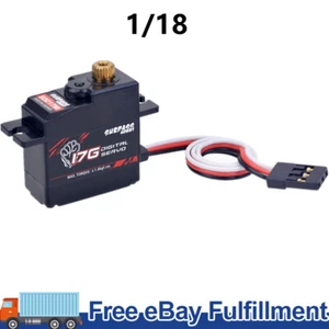 S0017M Micro Mini Servo 17g Metal Gear 1.8KG Digital Servo for RC Plane Boat Car - Picture 1 of 8