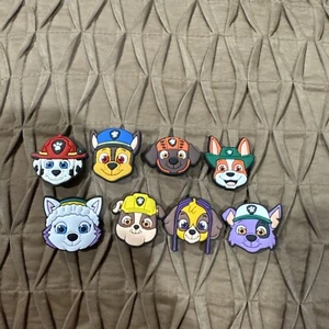 Paw Patrol Croc Shoe Charms Set of 8 - Picture 1 of 3
