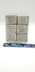 Gummistempelset Special Friendship Set (S321) - Bild 1 von 2