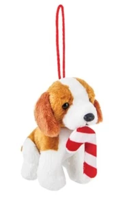 Beagle Candy Cane Ornamento peluche - Foto 1 di 1
