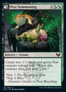 PEST SUMMONING x4 ~mtg NM-M Strixhaven Common x4 - Picture 1 of 1