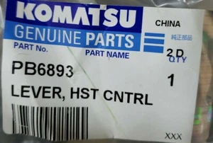 OEM Komatsu PB6893 Hoist Control Lever Genuine 5C - Picture 1 of 4