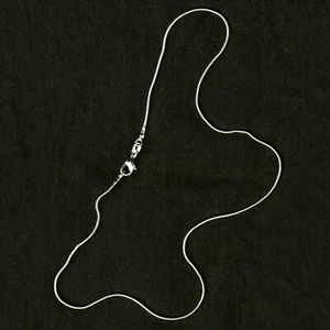 925 Sterling Silver Necklace 18” Approx - Picture 1 of 8