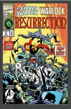 Silver Surfer-Warlock Resurrection #2 1993 VF (Marvel)