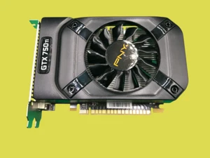 PNY Nvidia Geforce GTX 750 Ti Scheda Grafica, 2GB GDDR5,Usato - Afbeelding 1 van 6