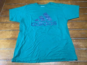 Adidas T-Shirt grün "The Go-To" grün Adidas Logo Grafik Herren XL - Bild 1 von 6