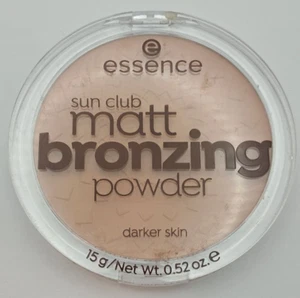 Essence Sun Club Matt Bronzing Powder Darker Skin 02 SUNNY - Picture 1 of 2