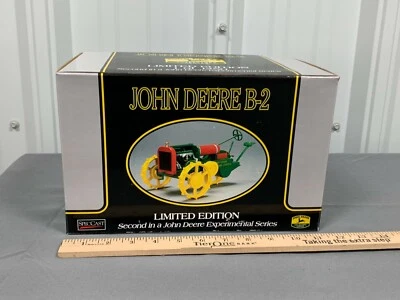 John Deere B-2 Resin Farm Tractor Experimental SpecCast 1:16 NIB Dain  - Image 1 of 4