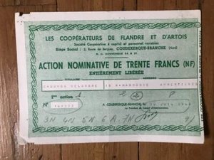 LES COOPERATEURS DE FLANDRES & ARTOIS (COUDEKERQUE 59) (A3) - Picture 1 of 1