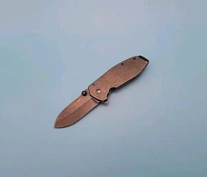 CRKT 2493 Squid Pocket Knife - Frame Lock Plain Blade - Assisted Open - Picture 1 of 7
