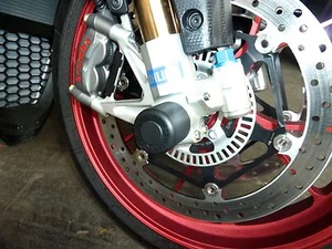 CAGIVA RAPTOR 1000 TODOS LOS AÑOS CHOQUE HONGOS PROTECTORES DESLIZADORES TAPÓN DELANTERO TS166 - Imagen 1 de 6