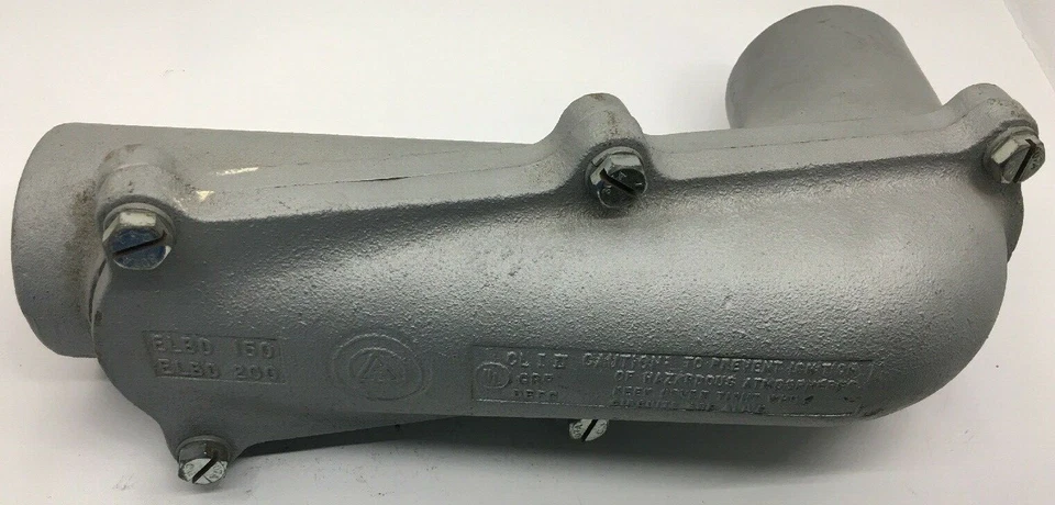 ELBD150 APPLETON 1 PULGADA A 1/2 PULGADA CODO EXPLOSIÓN TIRANDO 90 GRADOS CURVA HEMBRA C Foto 1 de 4