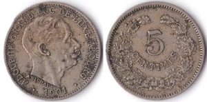 LUSSEMBOURGO LUXEMBOURG 5 CENTIMES 1901 - Picture 1 of 1