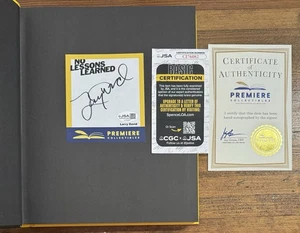 SIGNED Larry David Lessons Learned Making of Curb Your Enthusiasm Book JSA COA - Foto 1 di 4