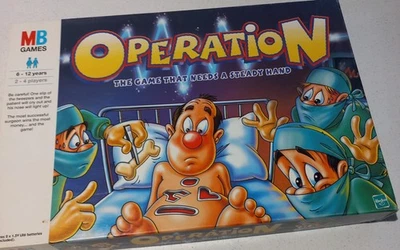 MB Games Operation, compete and working 1999 vintage edition tense Christmas - Image 1 of 4